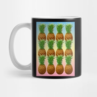 Pineapple Tropical Sunset Mug